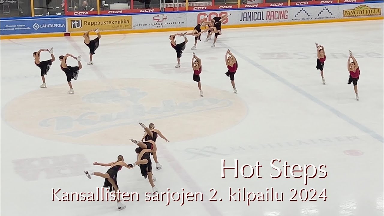 Hot Steps - Kansallisten sarjojen 2. kilpailu - Muodostelmaluistelu