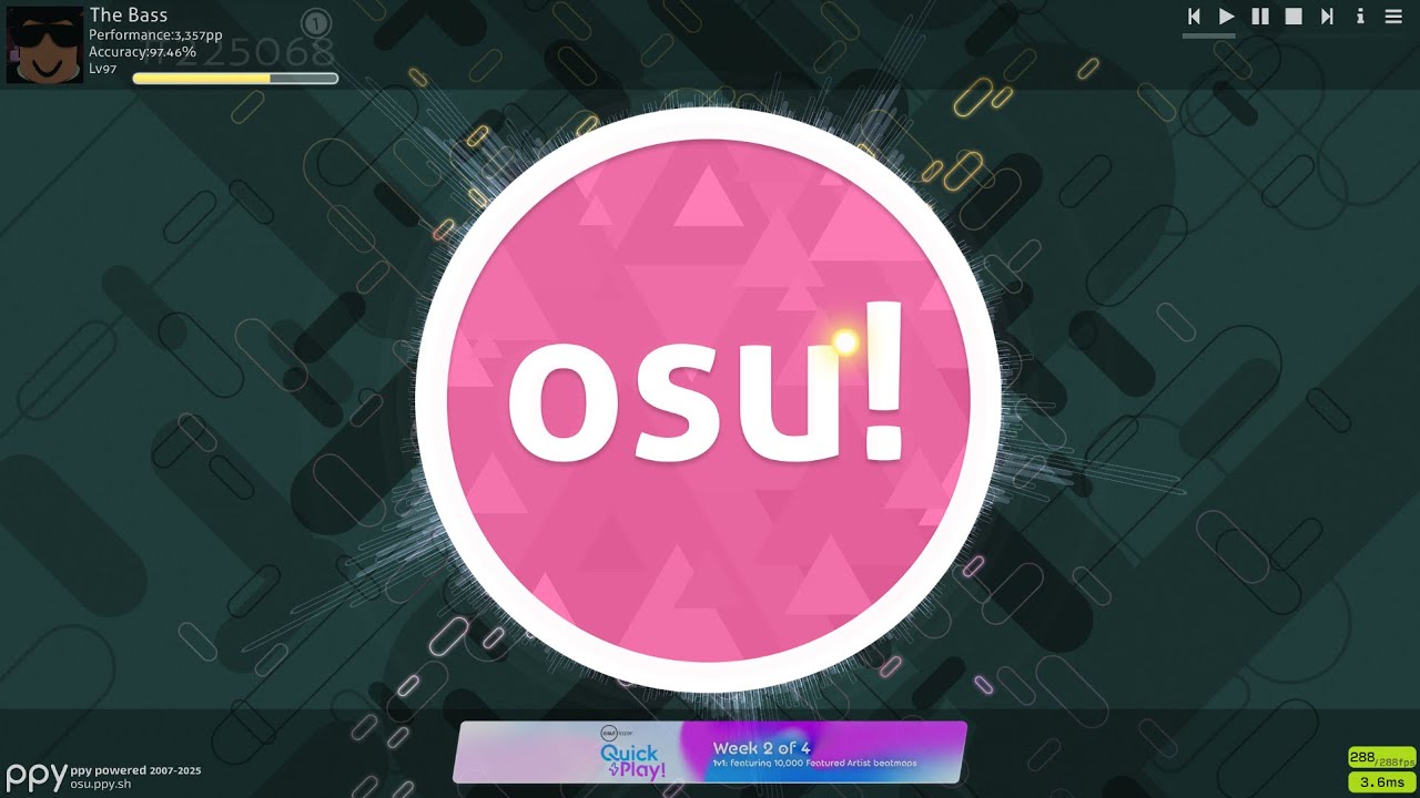 short osu! Stream | Practicing and Grinding (206k Global)
