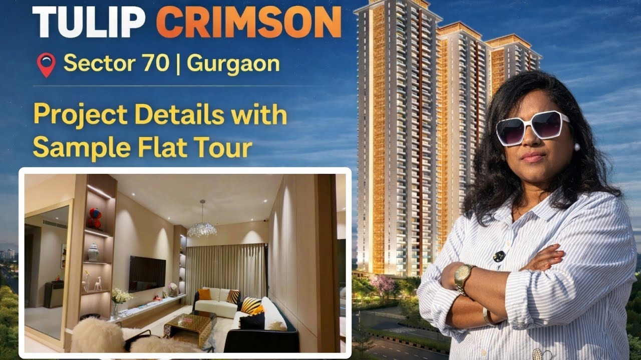 Tulip Crimson Gurgaon Sector 70 [ All Details With Sample Flat Tour ] SPR Road || Reliable Propmart