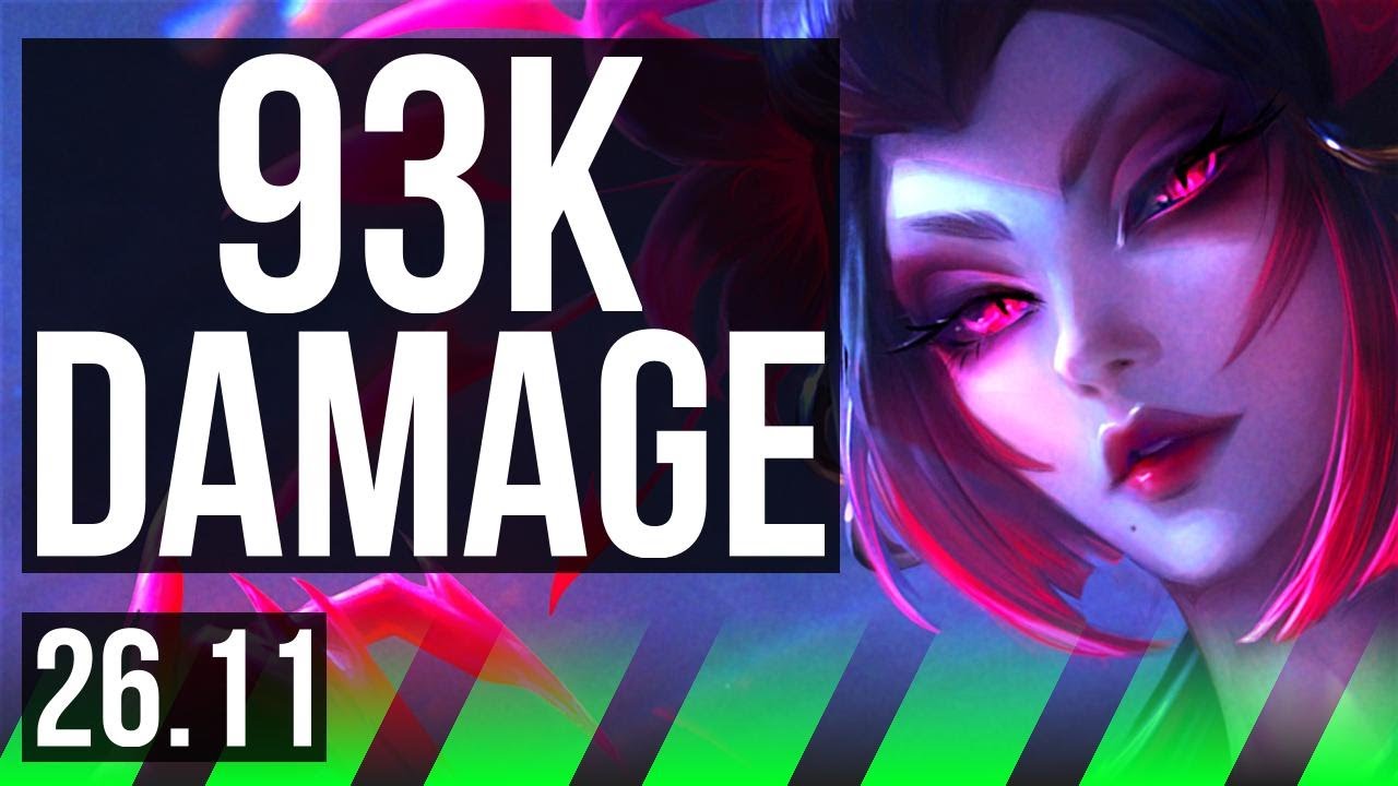 ZYRA vs BRAND (JGL) | 93K damage, Good KDA: 15/2/19 | EUW Master | 26.11