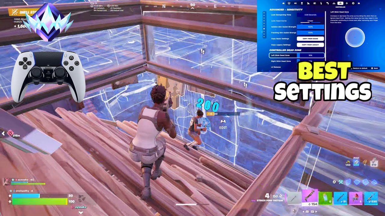 Pov: The #1 Console Player DESTROYS Everyone In UNREAL RANKED Reload... + Best Controller Settings🎯