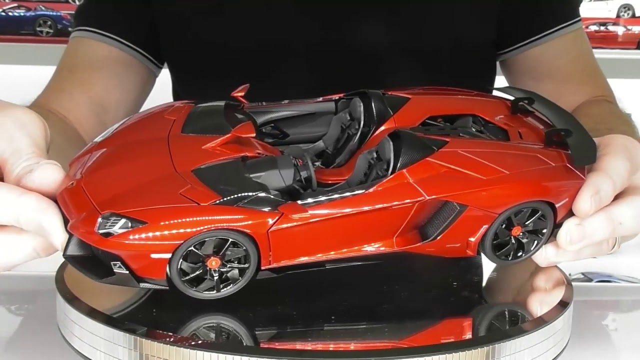 1/18 LAMBORGHINI AVENTADOR J by AUTOart Models - Full Review
