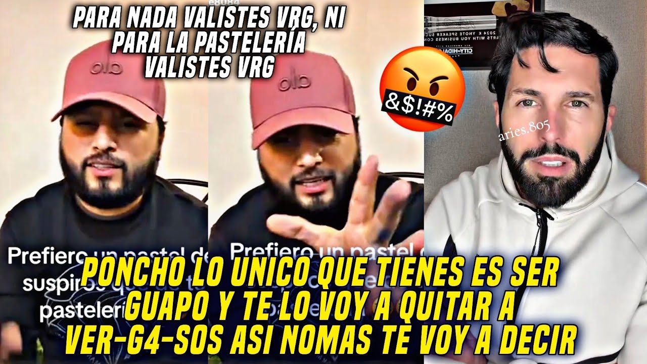 TONY AGUIRRE LE CONTESTA A PONCHO DE NIGRIS "LO GUAPO TE LO VOY A QUITAR A VER-G4-S0S" 