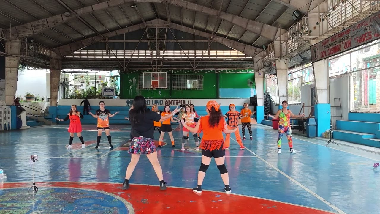 DANCE FITNESS LICENSE PX GINA STA CRUZ COVER COURT ENA'S WARRIOR LADIES ANTIPOLO CITY 