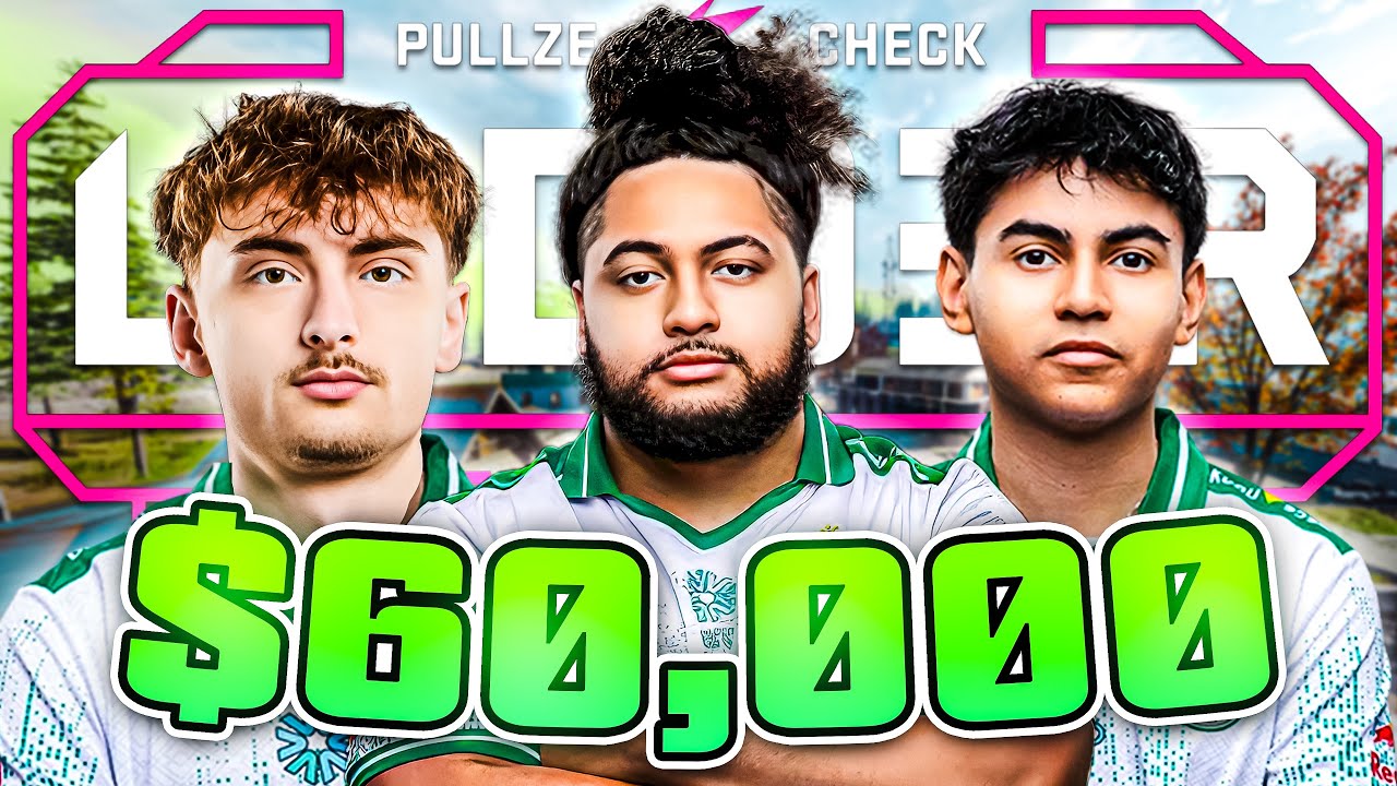 1-е место в финале лиги Pullze Check с призовым фондом $60 000! 🏆