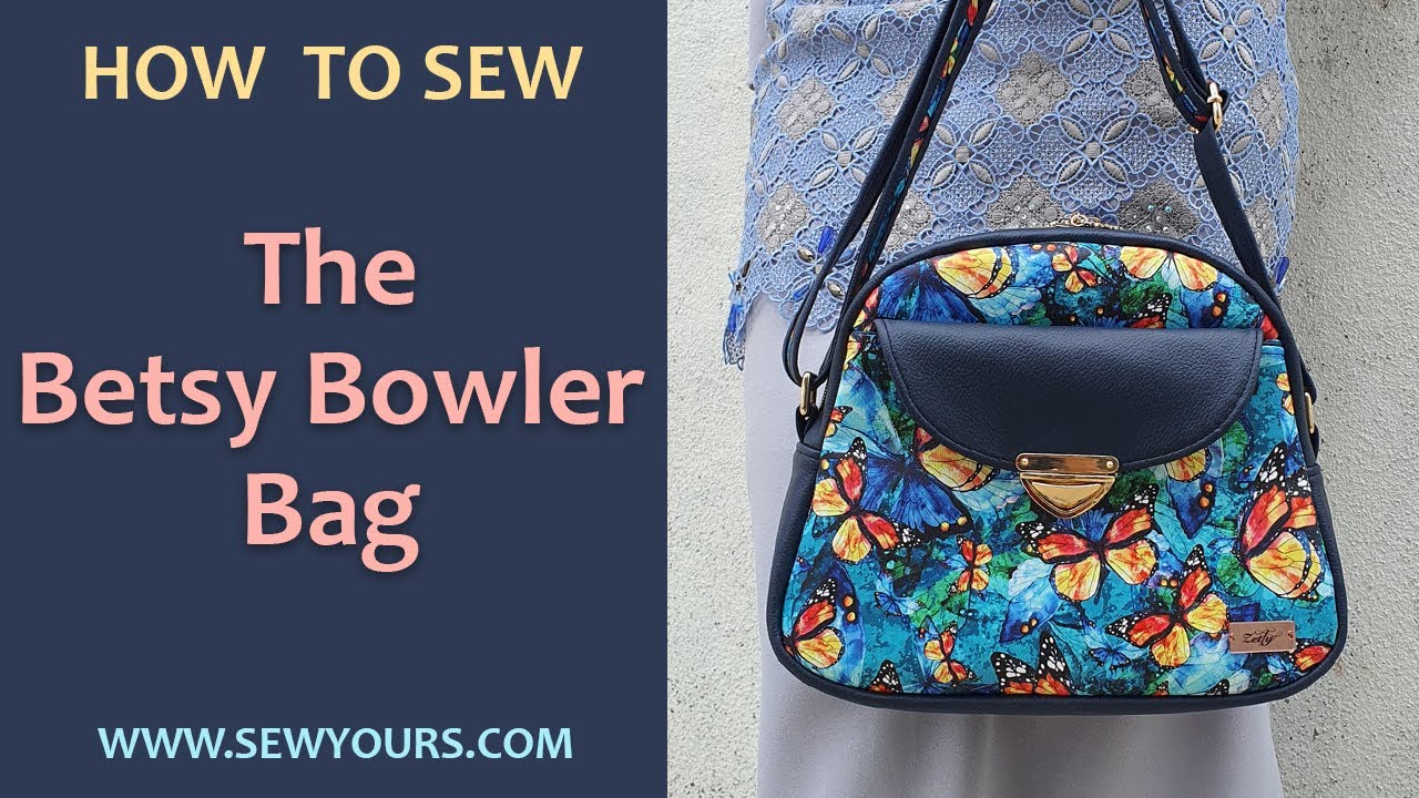 Sewing Tutorial How to Sew the Betsy Bowler Bag by Sew Yours