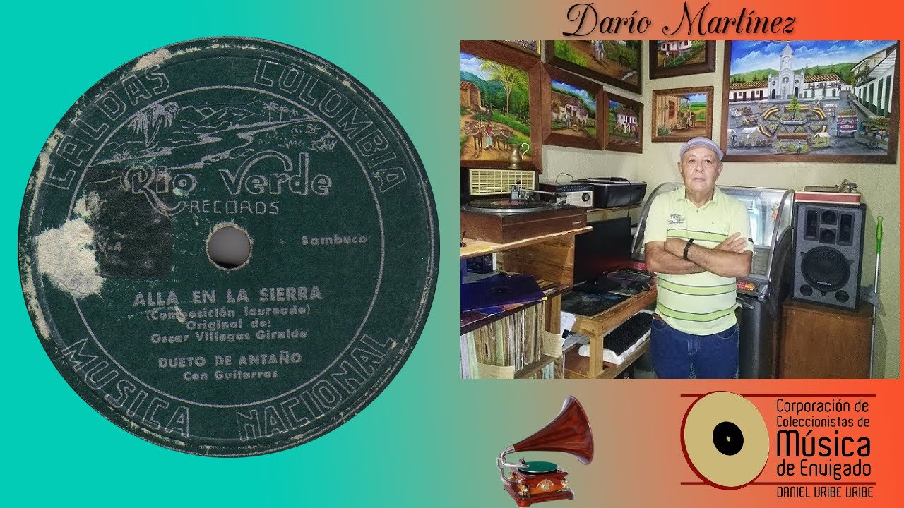 ALLA EN LA SIERRA - DUETO DE ANTAÑO - Bambuco (Composición Laureada Original de Oscar Villegas G.)