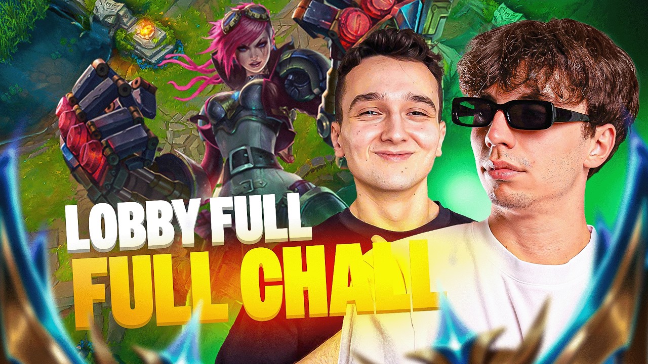 LOBBY FULL CHALL DRUTTUT, AGURIN, FEBIVEN... - RUSH S16 - Vi vs Elise