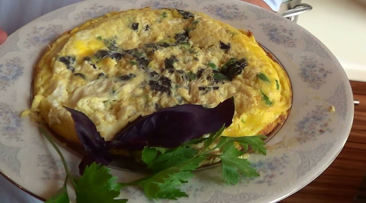 Омлет по-гречески. Простой и вкусный рецепт.