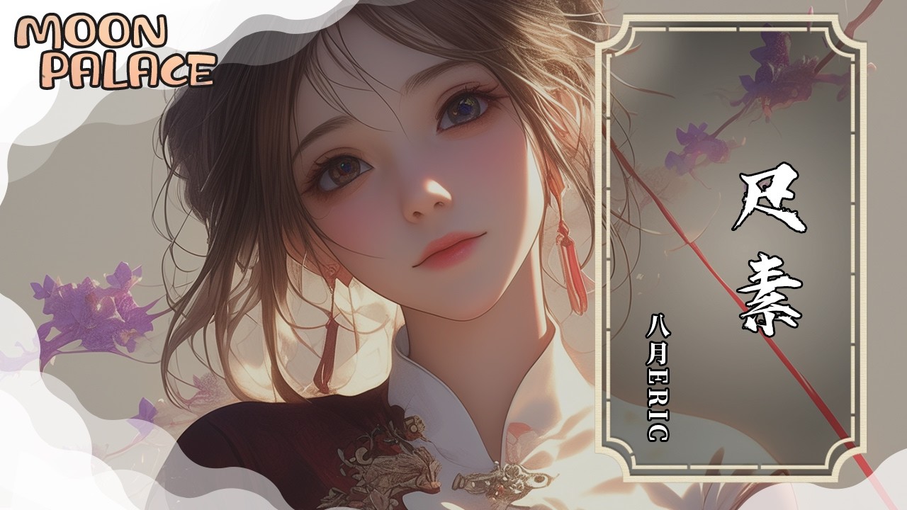 八月Eric - 尺素 (深情女聲宿命版) | 窗外風吹花落盡 恰似你我不由人 | [動態歌詞 Lyric Video]