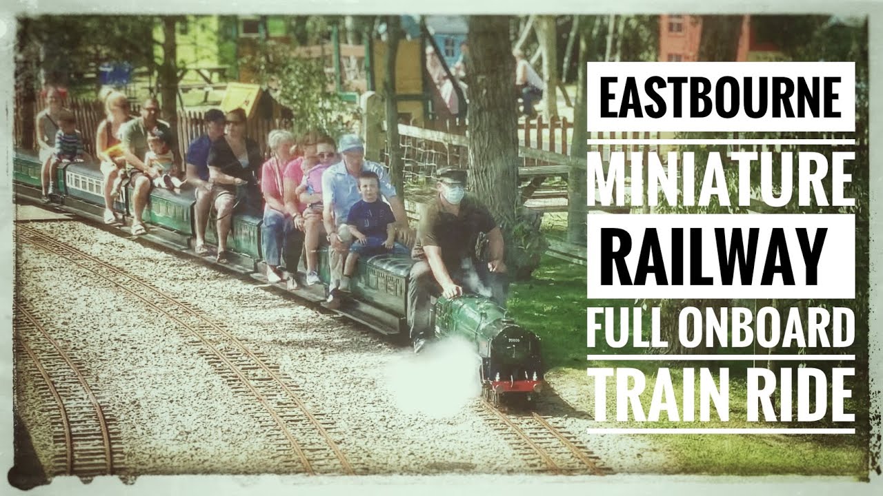 Eastbourne Miniature Steam Railway, Full Onboard Train Ride
