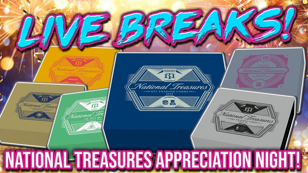 WED NIGHT BREAKS - NATIONAL TREASURES APPRECIATION NIGHT  - | (Chat  Maybe Broken?) (RGL 5105-5116)
