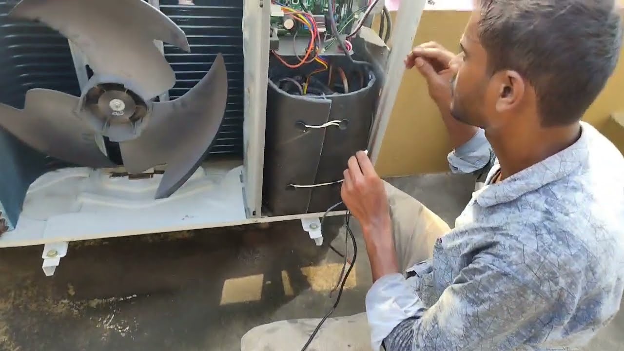 Daikin Ac Compressor 1Minits Run And Compressor Stop || Daikin Ac Not Cool || Jahir Technical