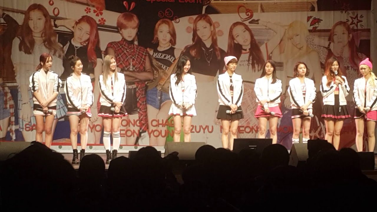 160403 TWICE 1st Mini Album 'The Story Begins' Special Event 06