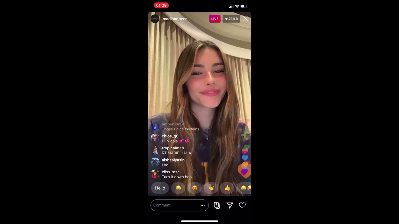 Madison Beer sings ‘Selfish’ LIVE for the first time on Instagram Live