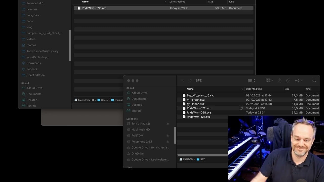 Multisampling a VST with velocity layers into Roland Fantom