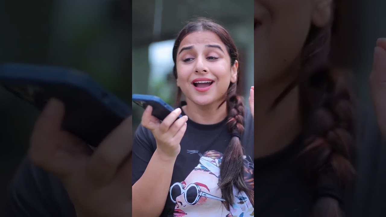 Vidya Balan Funny Video #bollywood #vidyabalan #funny