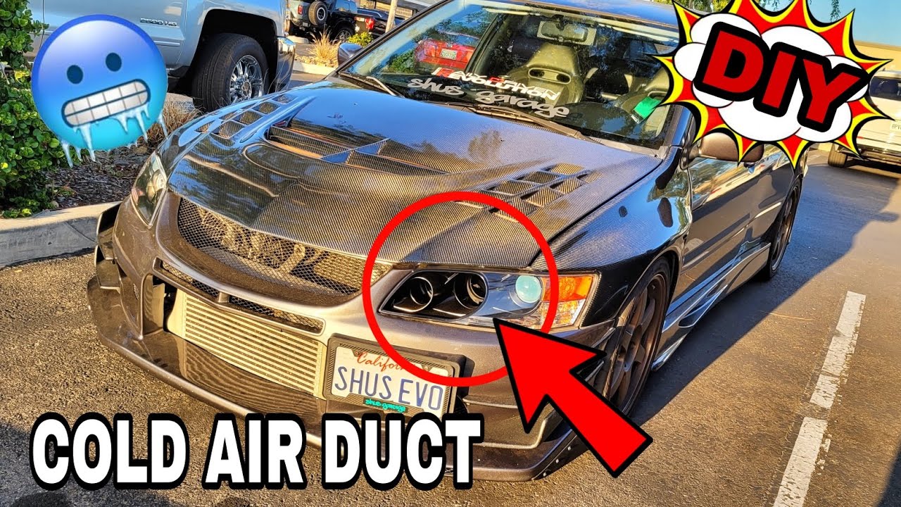 УНИЧТОЖЕНИЕ ФАР/ВОЗДУХОВОДА МОЕГО EVO 9