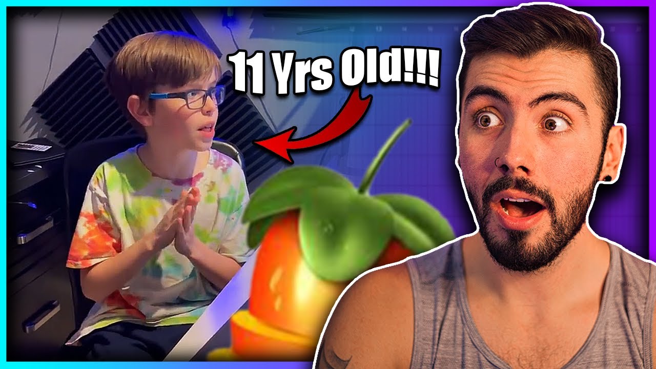 This 11 Year Old Producer Is Going Crazy In FL Studio...