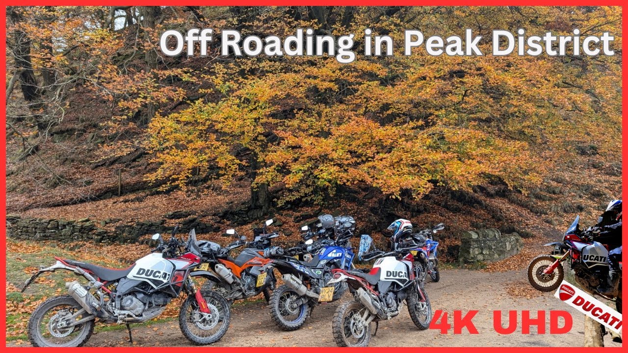 Off Roading in Peak District | Three-shires Head | Ducati DesertX Rally