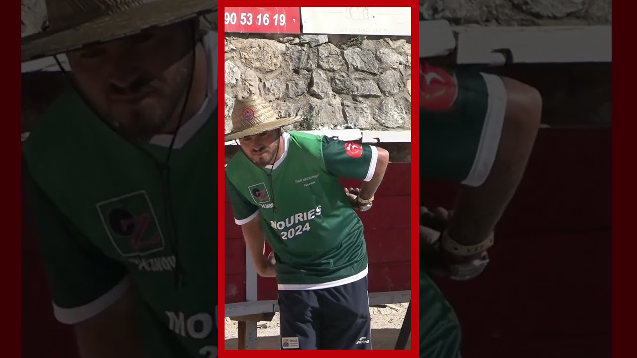 👍 Quel est ton tir pr&eacute;f&eacute;r&eacute; ? #petanque au Festival des Alpilles 2024 avec Micka&euml;l Bonetto