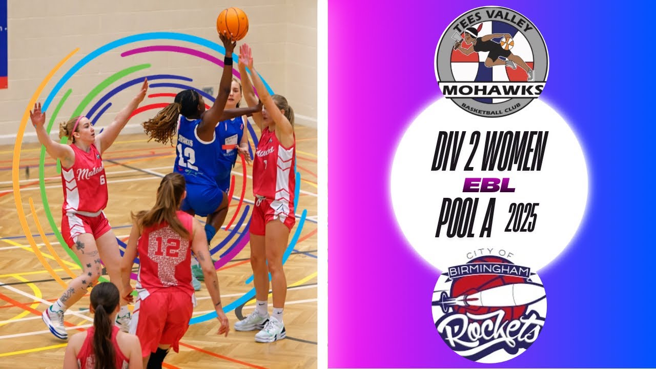 Tees Valley Mohawks Women Vs City of Birmingham Rockets