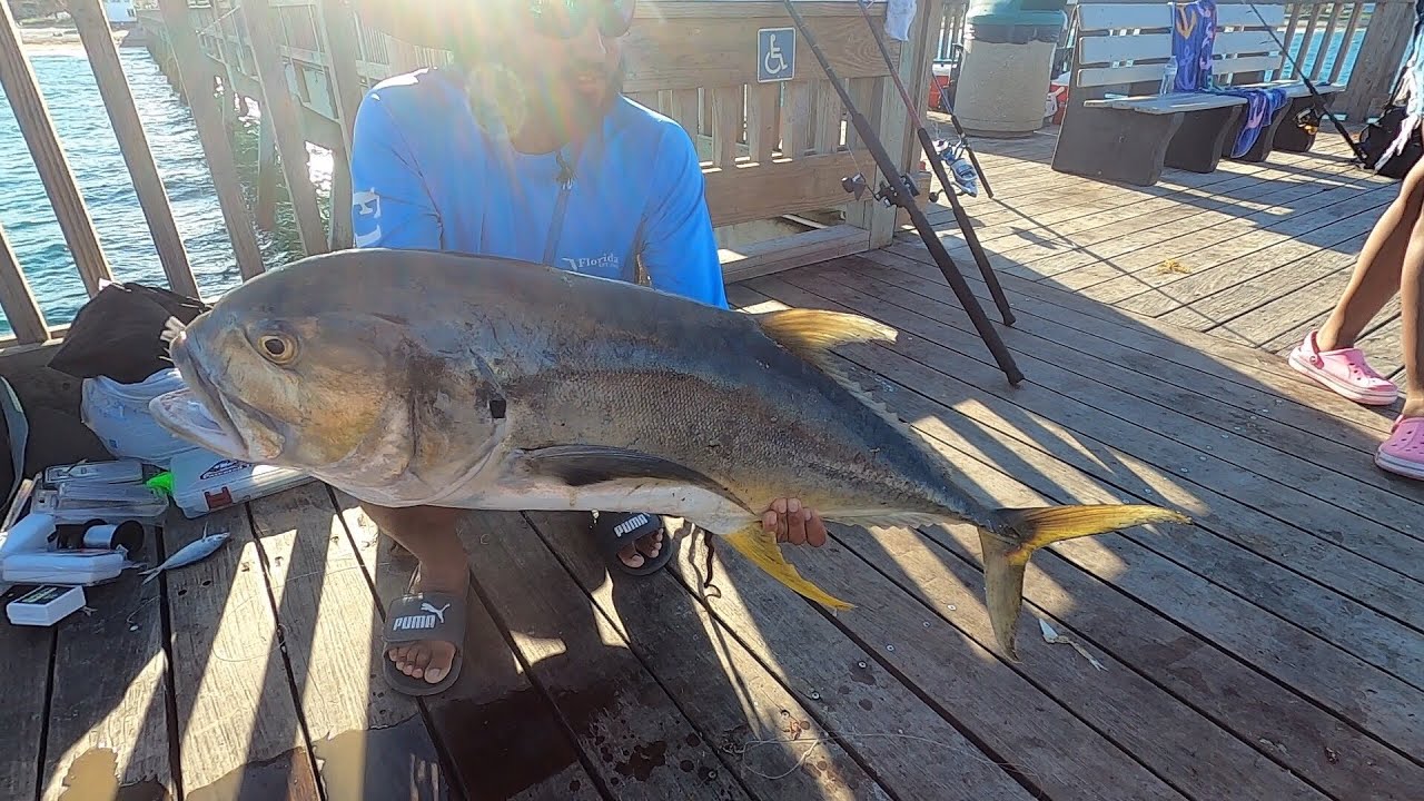 Deerfield Pier Fishing | Hooking into Monster Fish