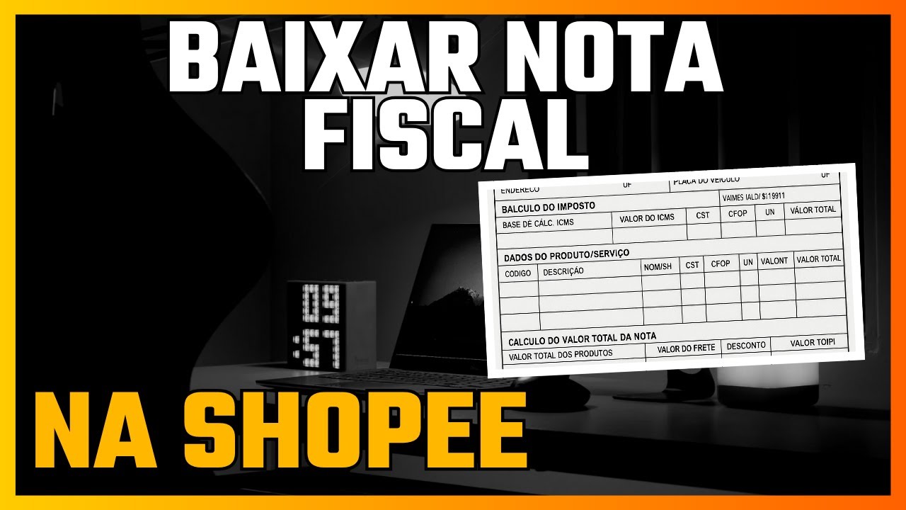 Como Baixar Nota Fiscal do que Compramos na Shopee