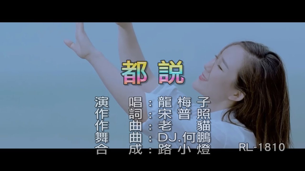 龍梅子 | 都說 | (DJ版) | (1080P)KTV