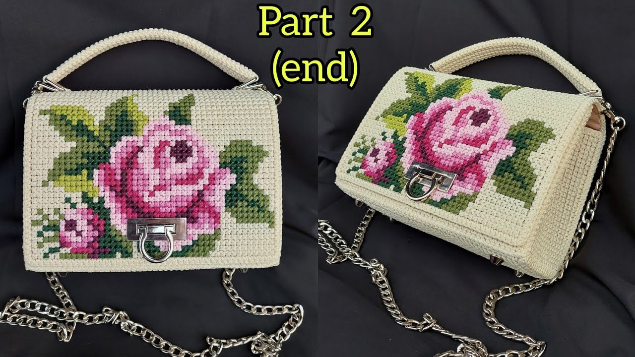 Bag cross stitch part 2(end)