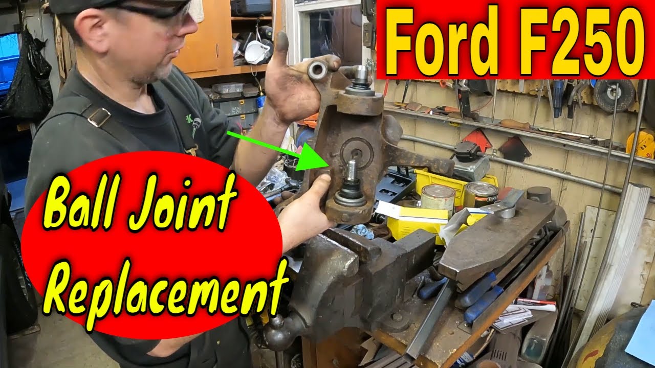 Как заменить шаровые опоры на грузовике Ford F150, F250 или F350 2WD с системой OBS: 1992–1997 гг.