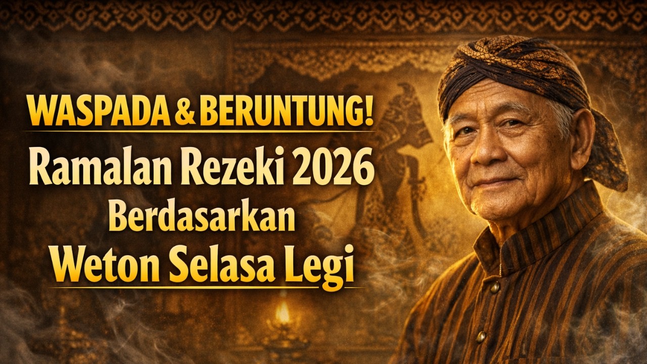 WASPADA & BERUNTUNG! Ramalan Rezeki 2026 Berdasarkan Weton Selasa Legi