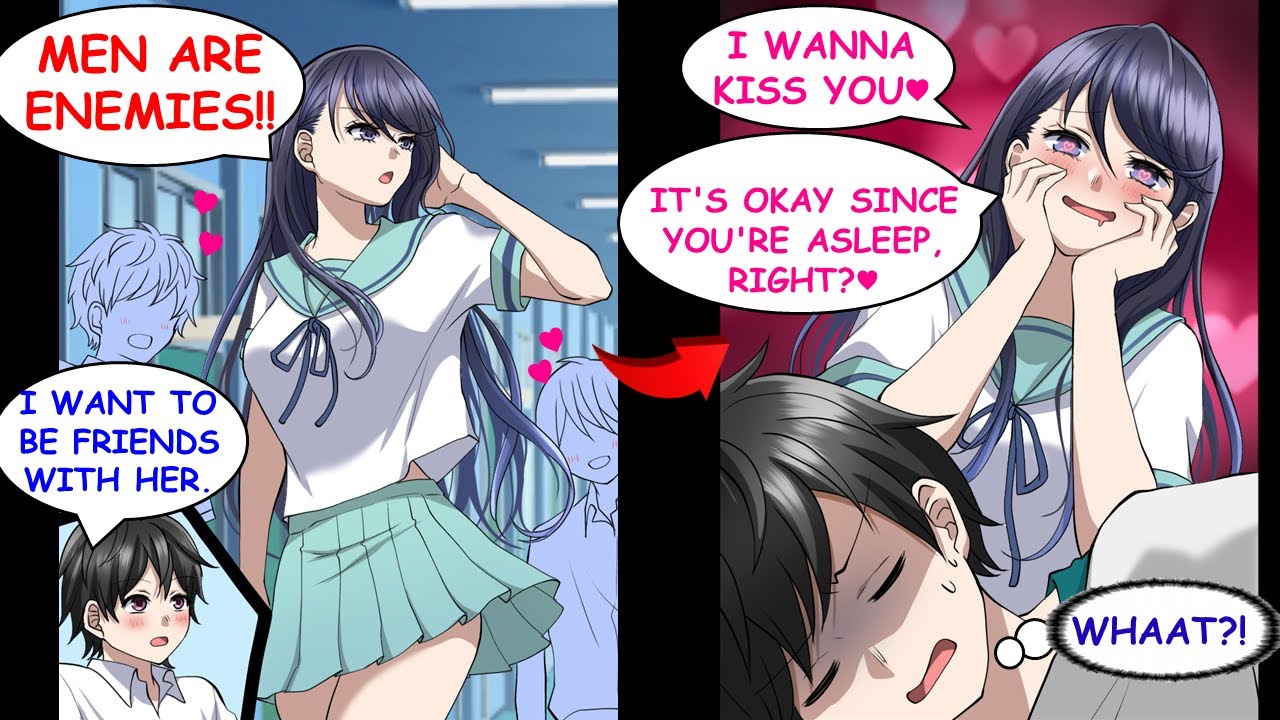The School Madonna Famous for Hating Guys Tried to Kiss Me While I Was Sick in Bed…【RomCom】【Manga】