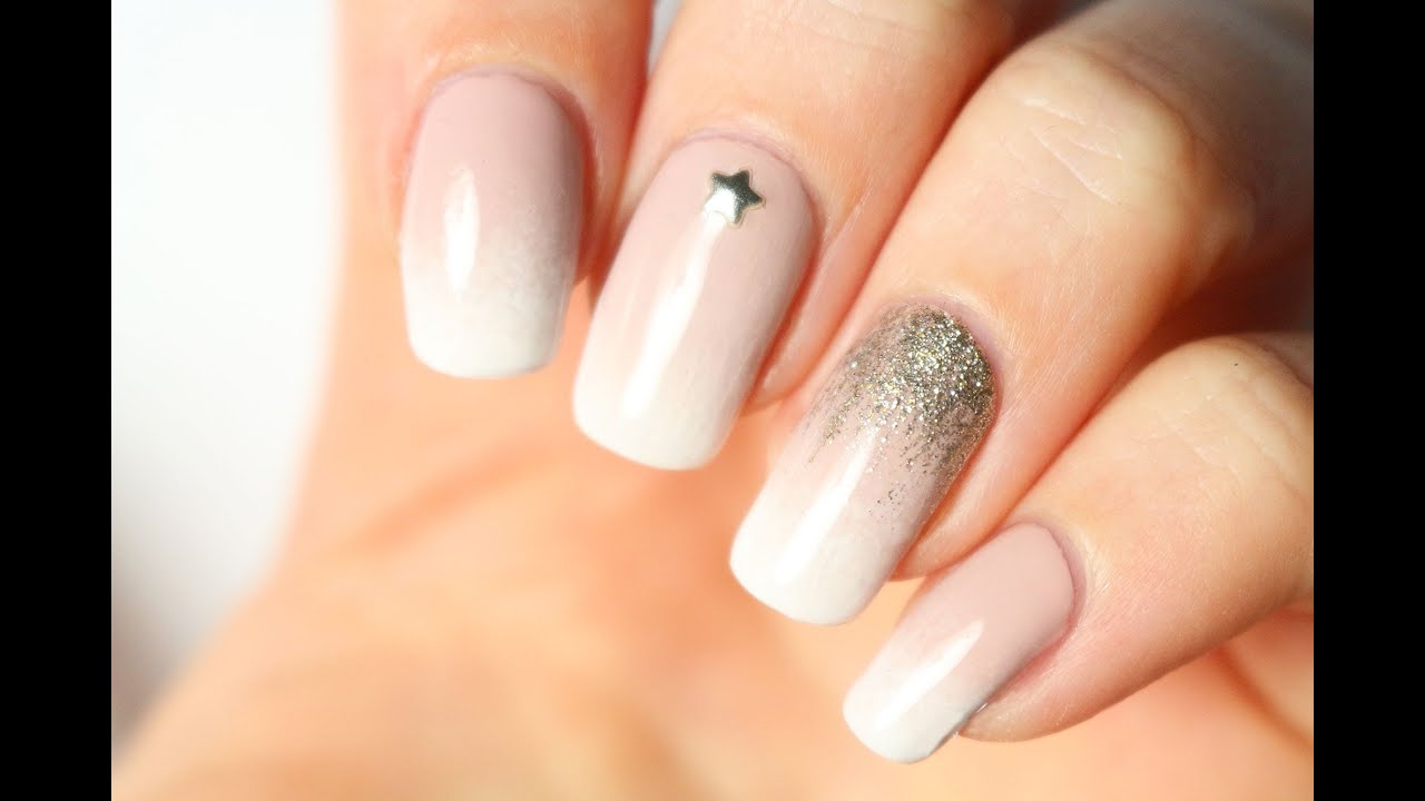 Le nail art Baby boomer : facile, et tout doux! (Bridal manicure)