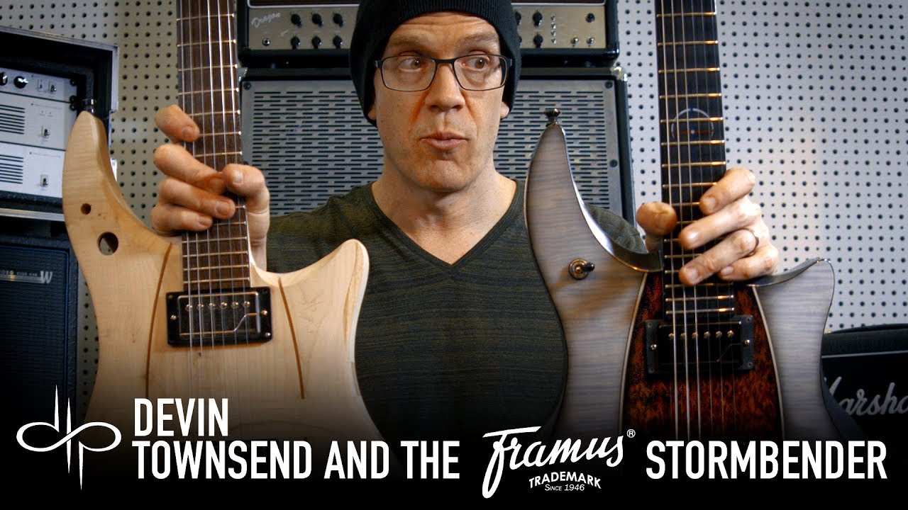 DEVIN TOWNSEND and the Framus STORMBENDER Prototype