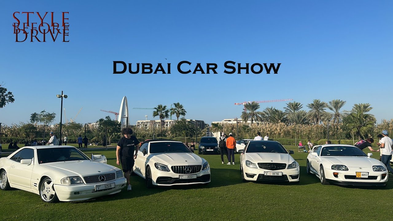 Car spotting at Flat 12 Dubai Car Show 2023
