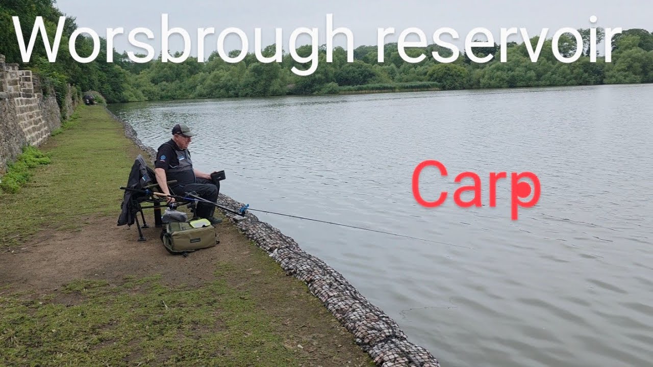 Worsbrough reservoir carp fishing .putting the 10ft Preston supera x to the test 🐟🐟