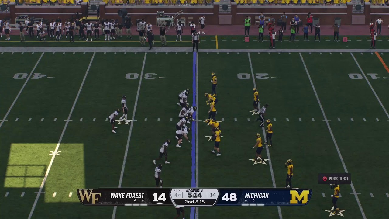 CFB26 AUSSIE SIM League Wake Forest Demon Deacons at Michigan Wolverines