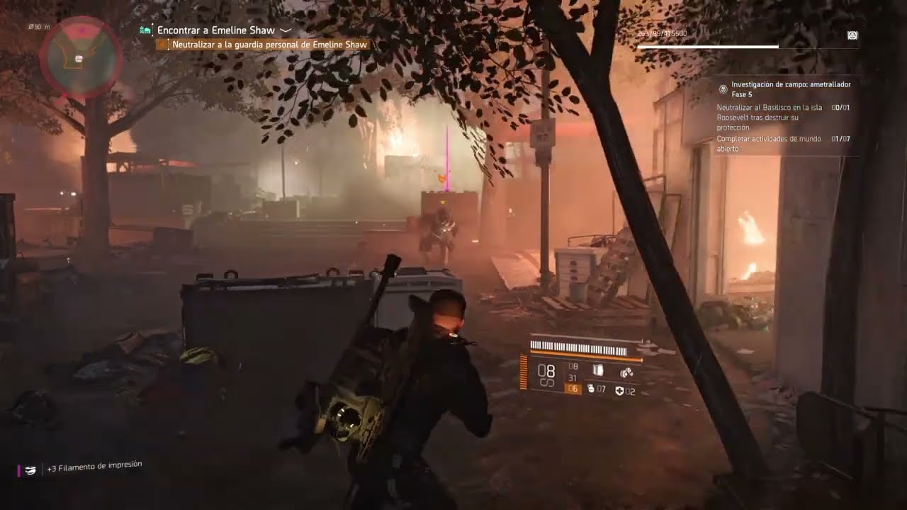 Tom Clancy's The Division 2 - Ametrallador Fase 5 - Rompiendo Armadura del basilisco