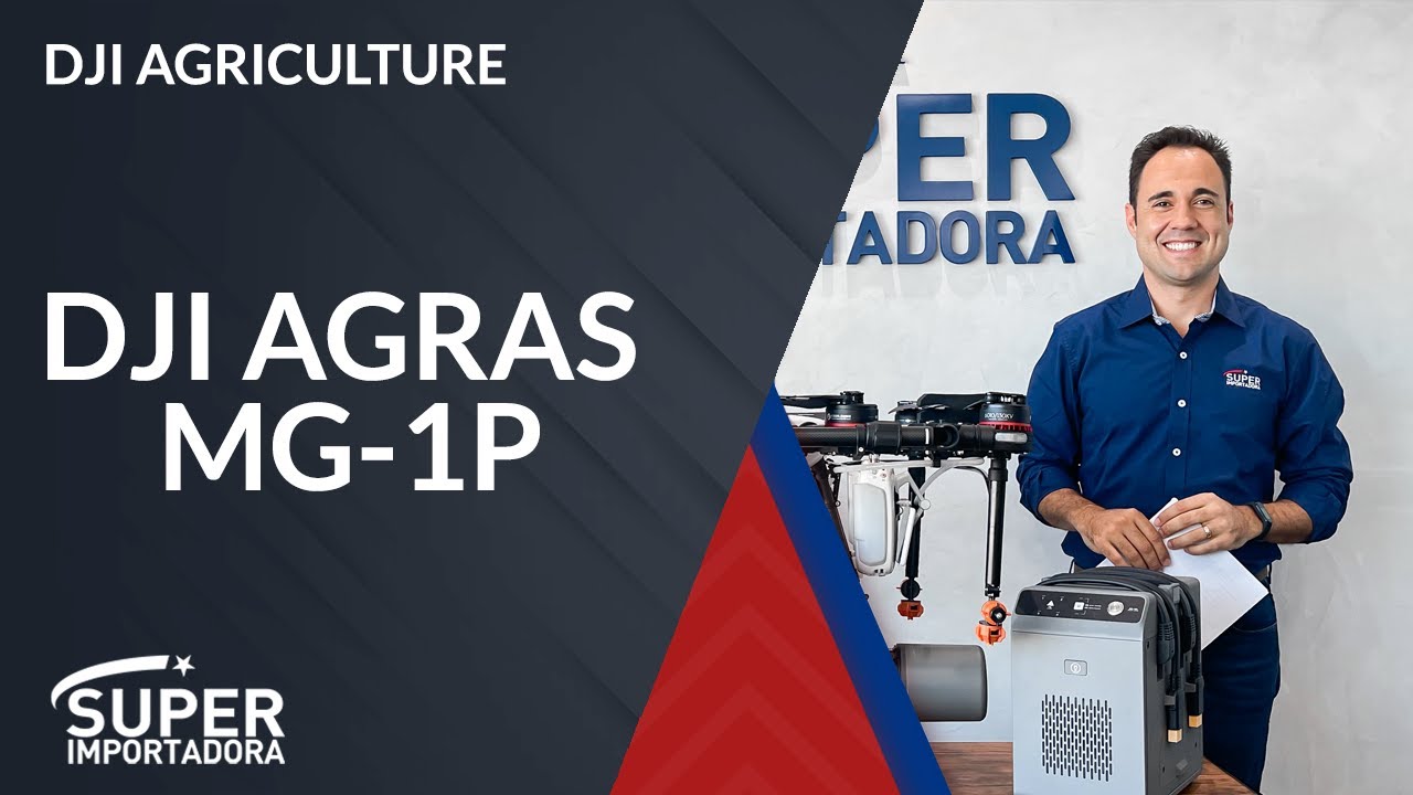 DJI Agras MG-1P | Conheça o Drone Pulverizador Agrícola da DJI
