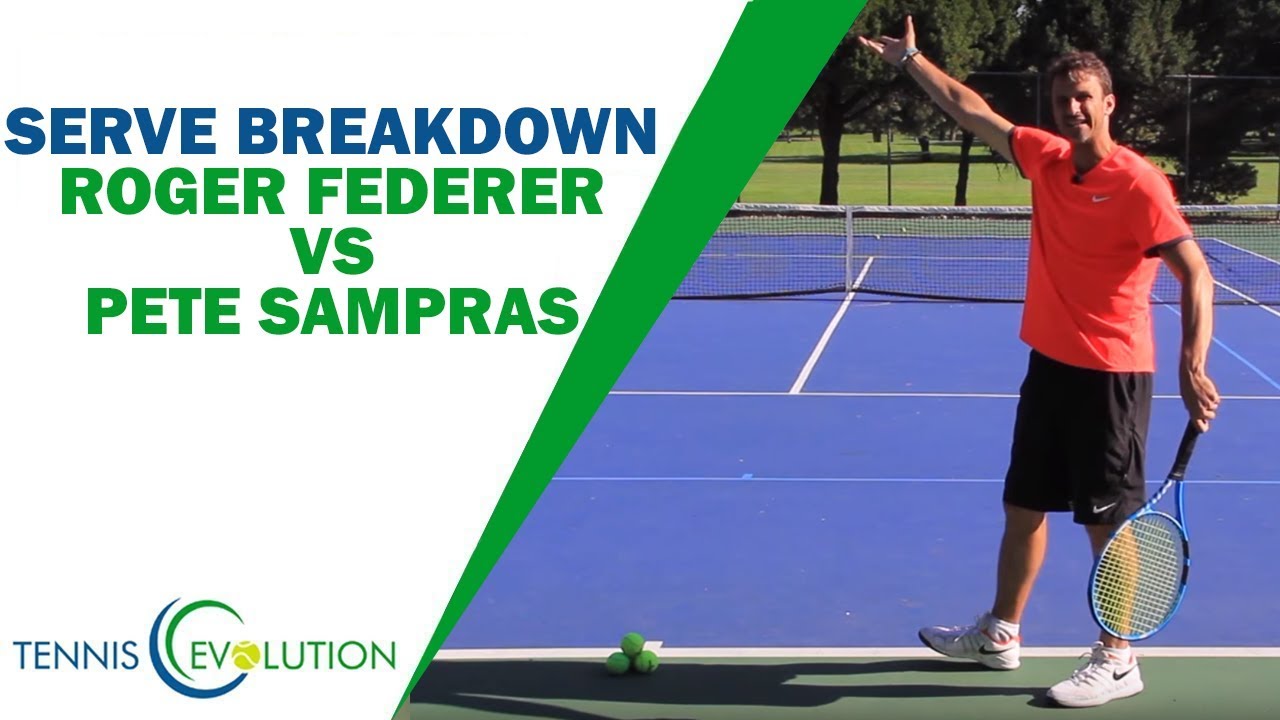 Roger Federer vs Pete Sampras Serve Breakdown