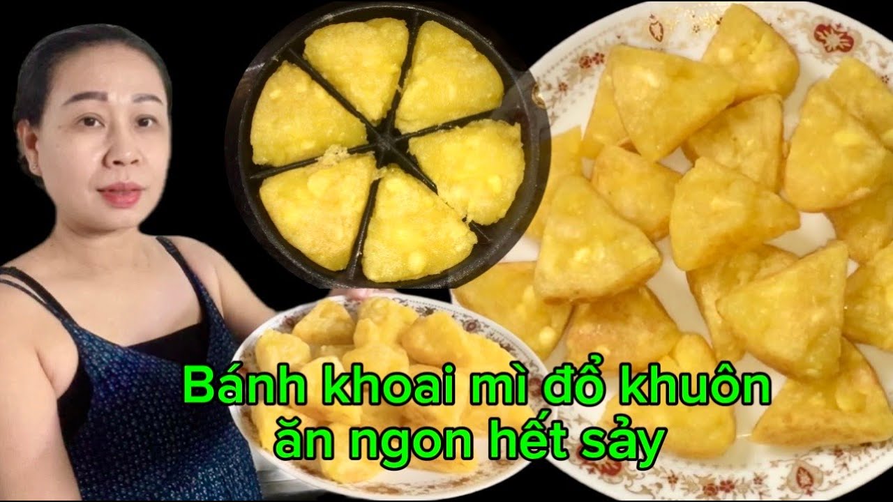 Bánh khoai mì đổ khuôn ngon hơn bánh nướng làm theo cách này bánh mềm dẻo thơm ngon