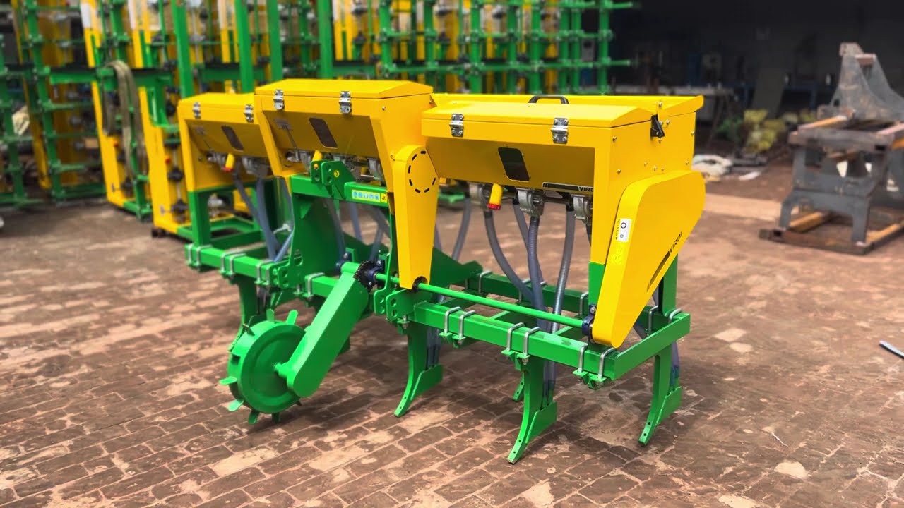 ALL NEW MULTICROP SEED DRILL WITH NEW FEATURES