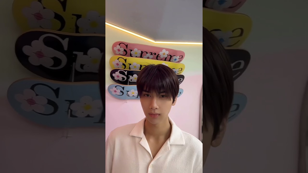 Dunk Natachai short hair era 🙈🤍 #dunknatachai #gmmtv