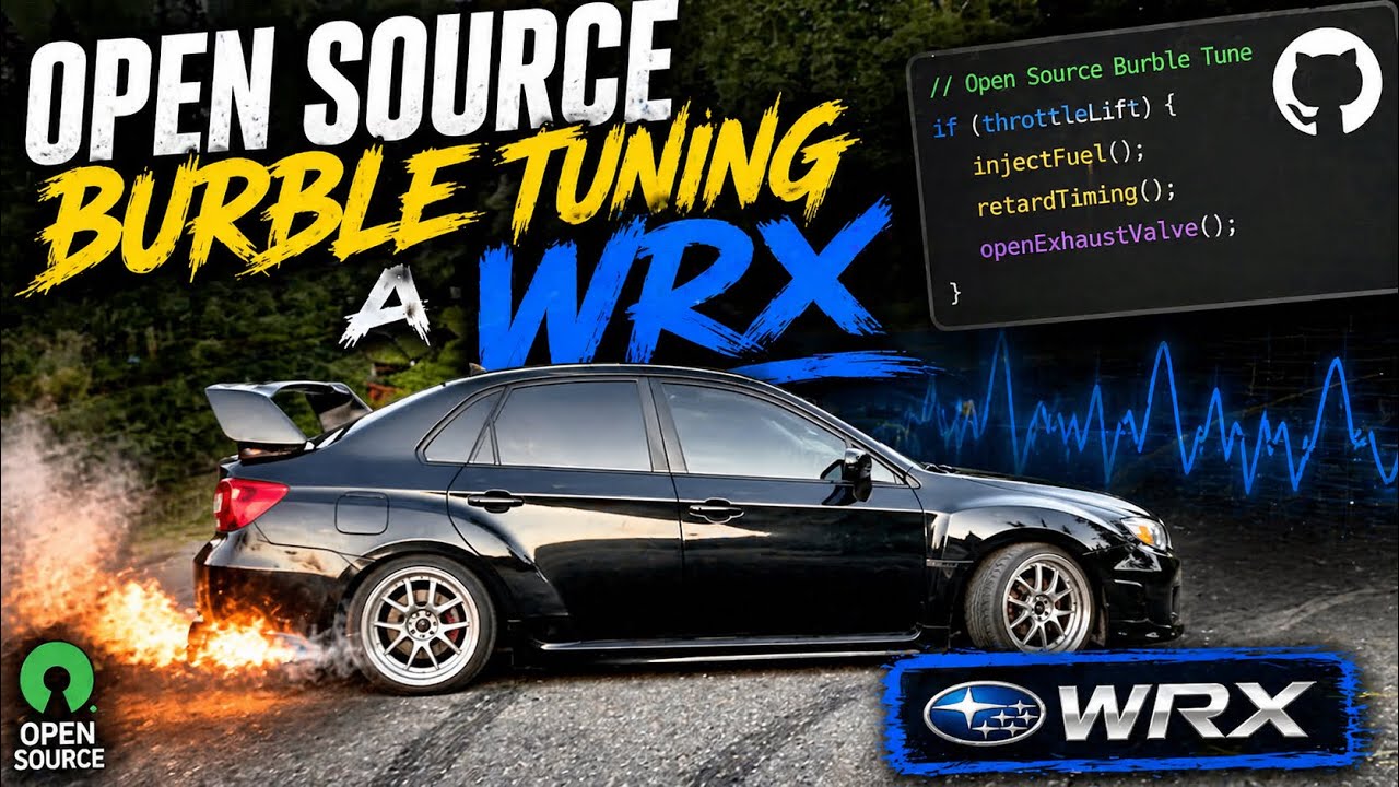 Burble Tuning a WRX with Open Source! 