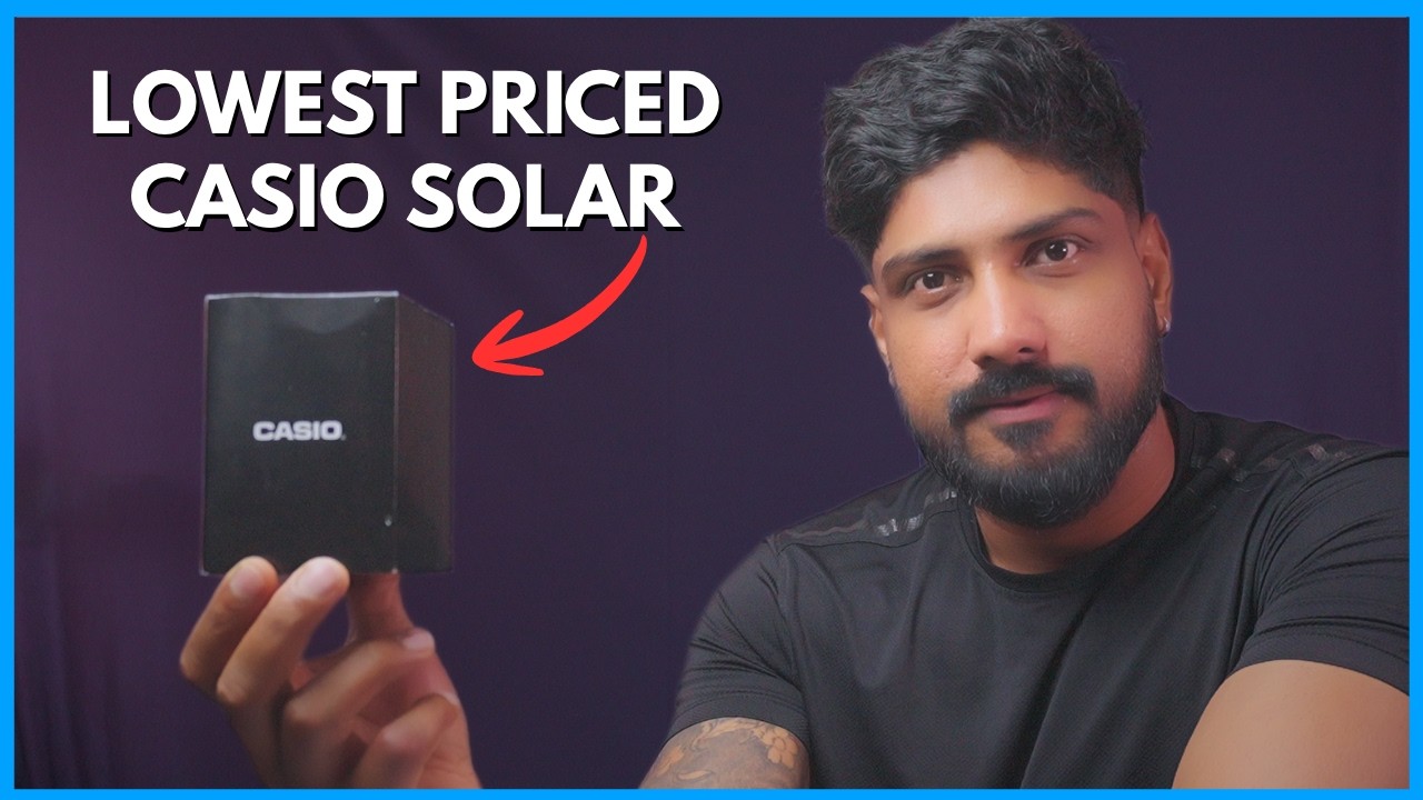 Самые доступные часы Casio на солнечной энергии (G-Shock G-5600UE, подвинься!)