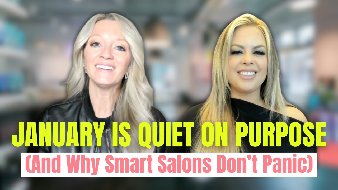 January Is Quiet on Purpose (And Why Smart Salons Don’t Panic)