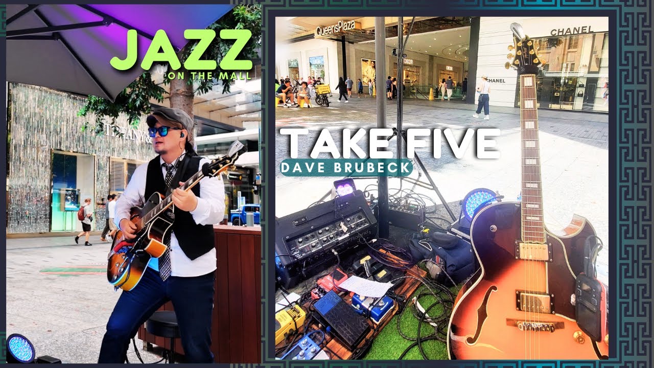 Can One Guitar Sound Like a Full Jazz Band? | Take Five | City Sounds at Queen Street Mall