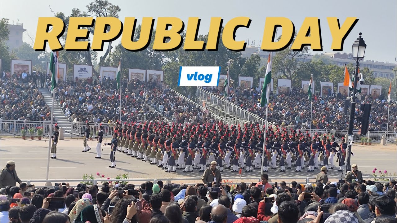 बारिश में 5 घंटे भीगकर देखी Republic Day परेड! 🇮🇳 || My January Recap: Work, Travel & Memories
