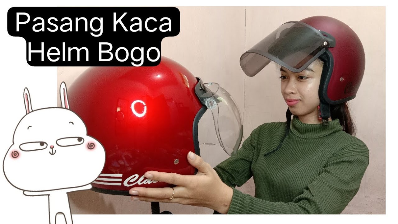 Cara Pasang Kaca Helm Bogo Clasik || @anif anja